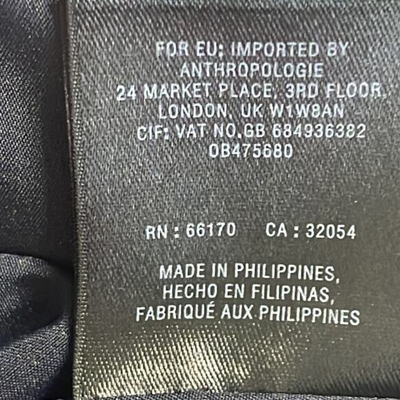 MAEVE BY ANTHROPOLOGIE VANDA PENCIL DRESS FLORAL DOT PRINT‎ SIZE 12 - Picture 10 of 10